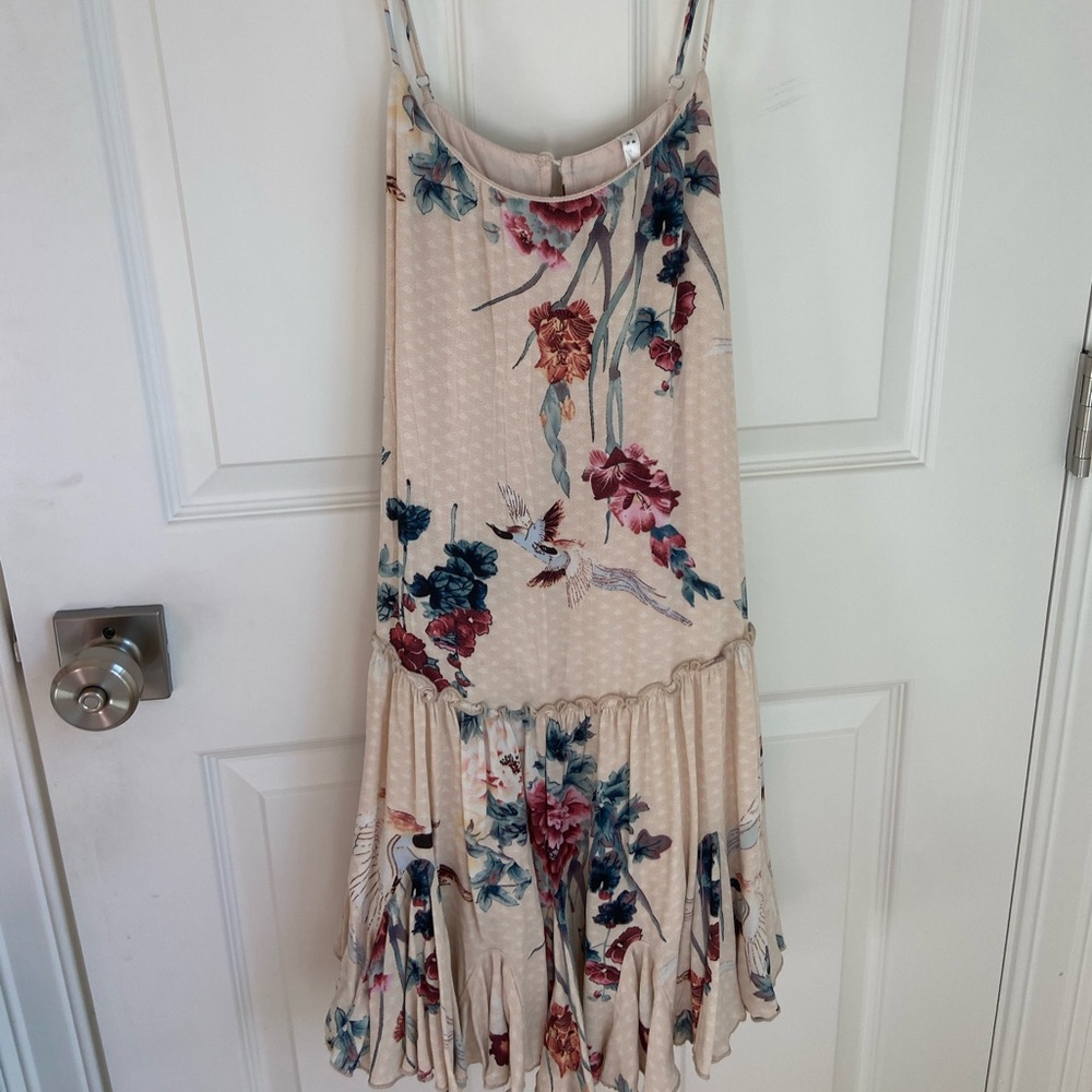 Floral strap dress